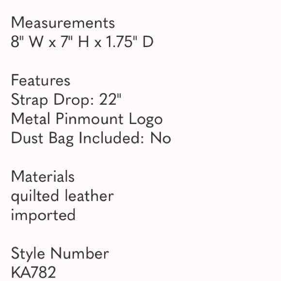 NWT Kate Spade Love Shack Black Quilted Heart Crossbody Bag Purse Handbag - Picture 12 of 12